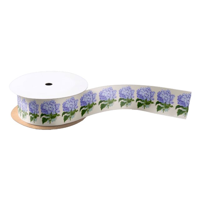 Ruban En Satin Ruban Hydrangea (Bobine)