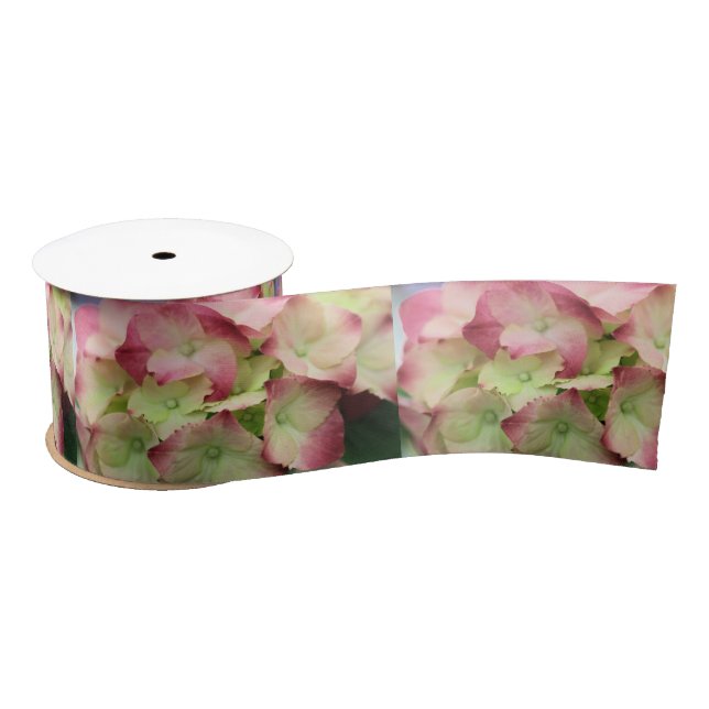 Ruban En Satin Ruban Hydrangea (Bobine)