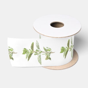 Ruban En Satin Ruban large 3 pouces OREGANO FRAIS