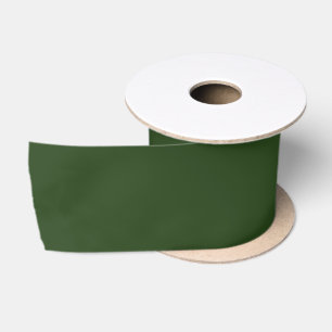 Ruban En Satin Ruban large foncé de satin de Forest Green
