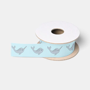 Ruban En Satin Ruban Narwhal