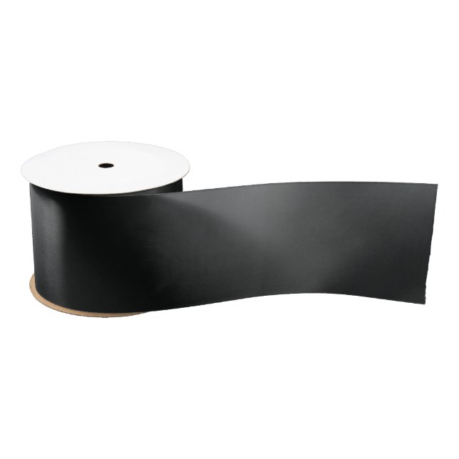 Ruban En Satin Ruban noir soyeux en satin (Bobine)