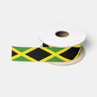 Ruban patriotique avec drapeau de la Jamaïque