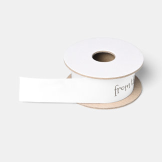 Ruban En Satin Ruban personnalisé de Noël