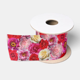 Ruban En Satin ruban rose
