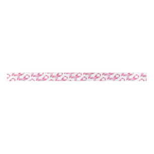 Ruban En Satin Ruban rose de conscience de cancer du sein