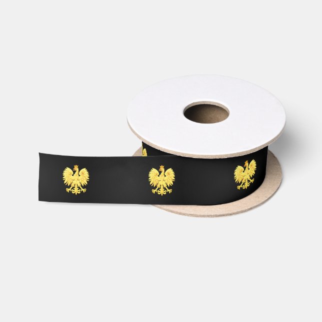 Ruban En Satin Ruban satin d'aigle polonais (Bobine)