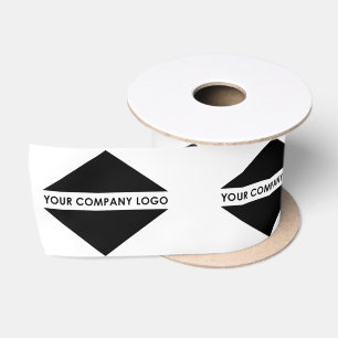Ruban En Satin Ruban Satin de marque de logo d'entreprise personn