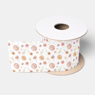 Ruban En Satin Ruban Satin fleur sauvage, Fleurs de champs d'été