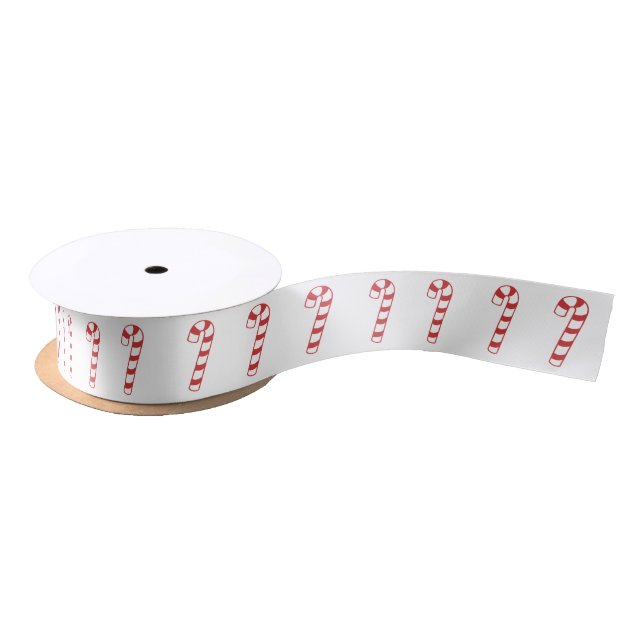 Ruban En Satin Ruban - Sucre de canne rouge (Bobine)