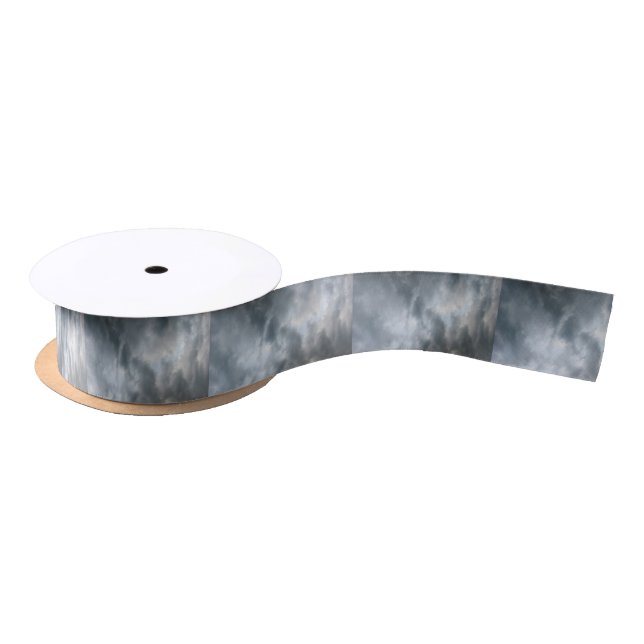 Ruban En Satin Rupture de nuages de tempête (Bobine)