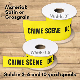 Ruban En Satin Scène criminelle