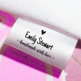 Ruban En Satin Script fait main avec rubans personnalisés amour