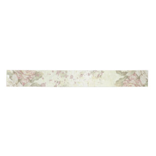 Ruban En Satin Shabby Chic Rose Floral