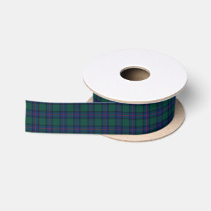 Ruban En Satin Shaw Clan Tartan