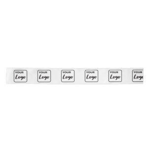 Ruban En Satin Simple entreprise de logo