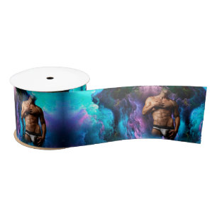 Ruban En Satin SlipperyJoe homme musclé sous-vêtements bulle dyna