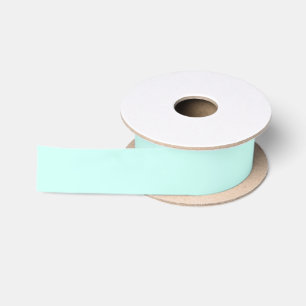 Ruban En Satin Solide camée vert menthe doux turquoise