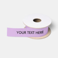 SOLIDE RIBBON_212 LILAS CHIC. TEXTE NOIR DE