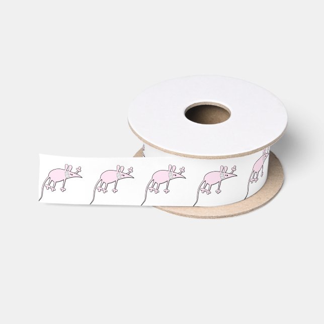 Ruban En Satin Souris vilaine (Bobine)