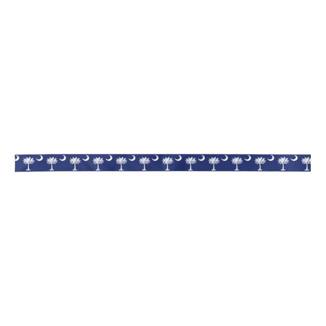 Ruban En Satin South Carolina Ribbon (Devant)