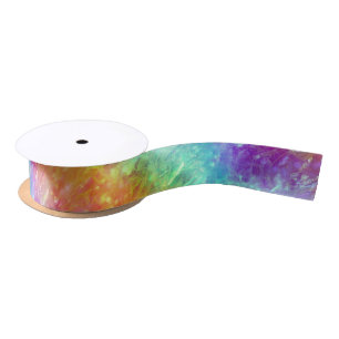 Ruban En Satin spellcaster - vif arc-en-ciel prism ombre :