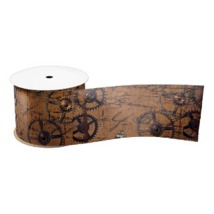 Ruban En Satin Steampunk vintage embraye le papier peint