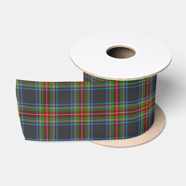 Ruban En Satin Stewart Stuart Clan Tartan Plaid (Bobine)