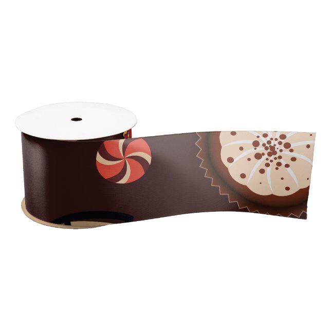 Ruban En Satin Sucres 4 (Bobine)