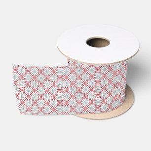 Ruban En Satin SUN traditionnel letton motif géométrique III