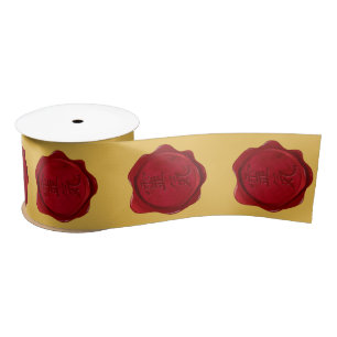 Ruban En Satin Symbole / Signe de cire REIKI + vos idées