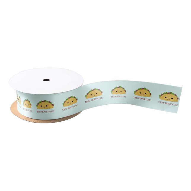 Ruban En Satin Taco mignon de Kawaii d'accès de taco (Bobine)