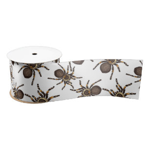 Ruban En Satin Tarantula sur blanc