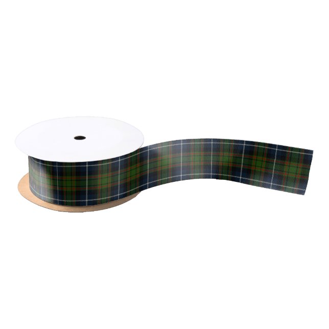 Ruban En Satin Tartan classique de chasse de MacRae de clan (Bobine)