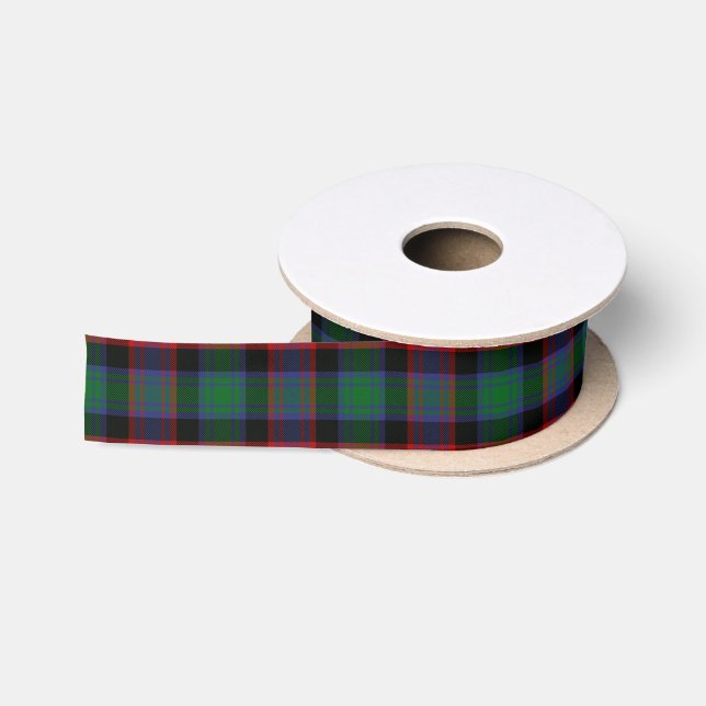 Ruban En Satin Tartan de chasse d'Alexandre de clan (Bobine)