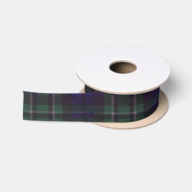 Ruban En Satin Tartan d'écossais de plaid de clan de Maccallum (Bobine)