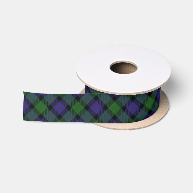 Ruban En Satin Tartan écossais de classique de Blair de clan (Bobine)