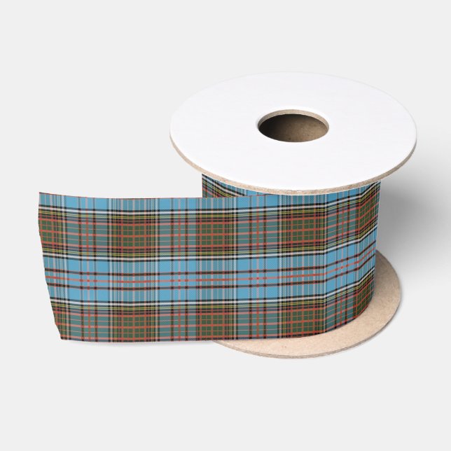 Ruban En Satin Tartan Plaid Clan Anderson Plaid À damiers (Bobine)