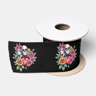 Ruban En Satin Tattoo art inspiré unisex message personnalisé