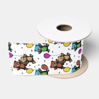 Ruban En Satin Teddybären