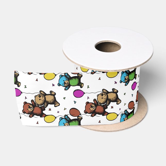 Ruban En Satin Teddybären (Bobine)