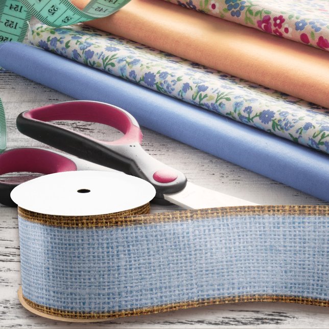 Ruban En Satin Texture de Burlap réaliste Simple & Rustique Lavan (Créateur téléchargé)