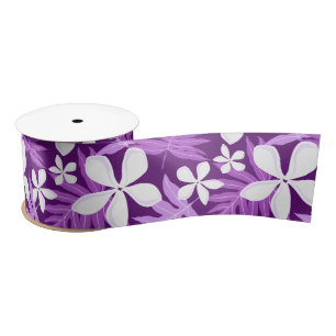 RUBAN EN SATIN TIARE (PURPLE) SATIN RIBBON