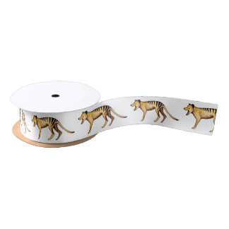 Ruban En Satin Tigre tasmanien, Thylacine