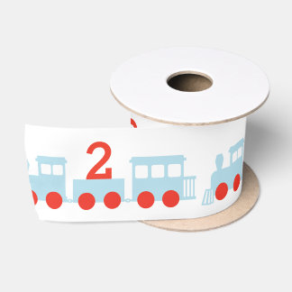 Ruban En Satin Train personnalisé Anniversaire fête Satin Ribbon