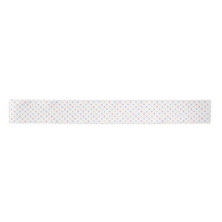 Ruban En Satin Treillis d'œufs de Pâques pastel 