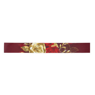 Ruban En Satin Trois Roses de bijoux