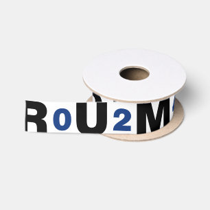 Ruban En Satin Trump 2024 bleu