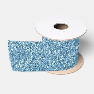 Ruban En Satin Turquoise Aqua Blue Glam Parties scintillant      
