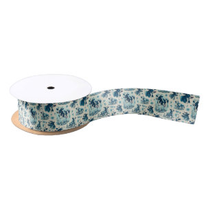Ruban En Satin Vache de ferme vintage sans joint